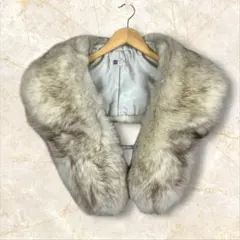 SAGA FOX サガフォックス マフラー 毛皮 リアルファー