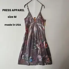 PRESS APPAREL キャミワンピース フェアリーグランジ 花 鳥 ハート