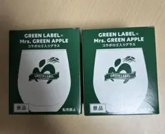 GREEN LABEL x Mrs. GREEN APPLE コラボグラス