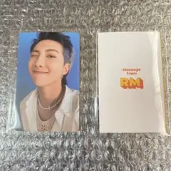 BTS Butter ナムジュン トレカ、メッセージカード