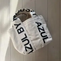 AZUL BY MOUSSY AZUL ロゴキャンバストートバッグ