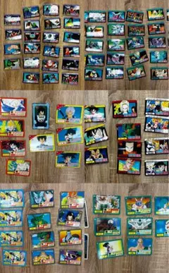 当時物 希少ドラゴンボールZ スーパーバーコードウォーズ カード 4枚