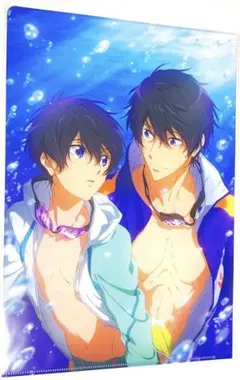Free! FS 七瀬遙 クリアファイル セット 前売り特典 Free! 劇場版 final stroke 前売り特典 七瀬遙 クリアファイル