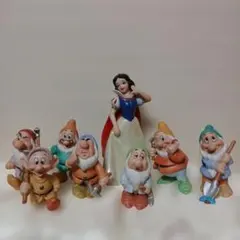 【レア】ディズニー　白雪姫と７人の小人　スタンプ　41個セット　ビンテージ レア】ディズニー 白雪姫と7人の小人 スタンプ 41個セット ビンテージ