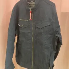 BURTLE デニムジャケット NO.5001 ネイビー LLのサムネイル