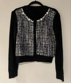 tocco closet ツイードガーディガン
