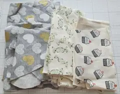【ニット生地　ハギレセット】ミニ裏毛　裏毛