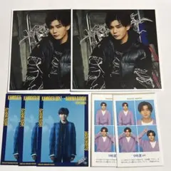 長尾謙杜 カード類セット