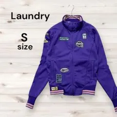 Laundry ランドリー 紫 ジャージ S パープル 紫トップス ジャンパーのサムネイル