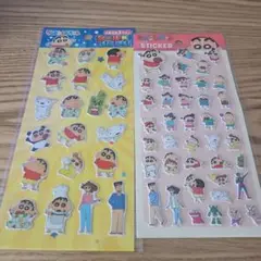 クレヨンしんちゃん シールがいっぱい　ましゅまろシール　ぷっくりシール