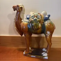 陶器製キャメルの置物