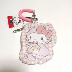 ハローキティ ねこ パスケース ピンク しまむら サンリオ