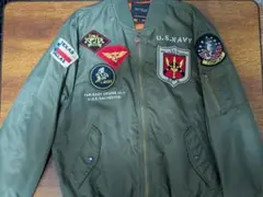 MA-1　ミリタリージャケット　トップガン