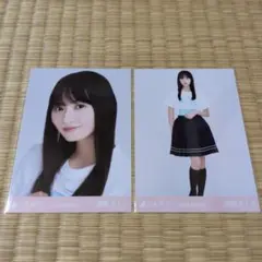 乃木坂46 生写真 久保史緒里卒コンライブT 襟付きコーデ 2種コンプ