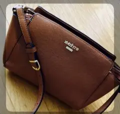 Zucchero filato ショルダーバッグ ブラウン レザー