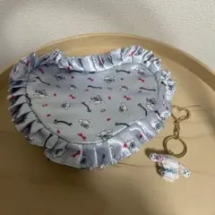 サンリオ シナモン ポーチ キーホルダー 2点セット