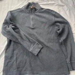 ポロラルフローレンPolo by Ralph Lauren 黒　ハーフジップ M