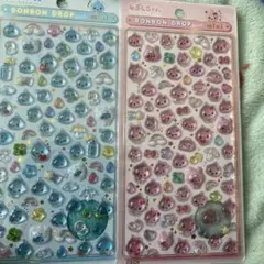 新品　ボンボンドロップシール　mini しずくちゃん　2点