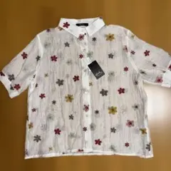 meridian★花柄刺繍入りブラウスのサムネイル