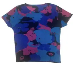 ISSEY MIYAKE WHITE LABEL 花柄 プリーツ トップスのサムネイル