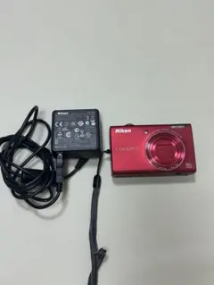 Nikon COOLPIX S6200 レッド 動作確認済み 充電器・バッテリーのサムネイル