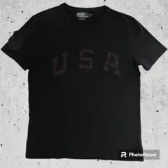 ポロ バイ ラルフローレン Tシャツ 半袖 ワッペンロゴ USA 古着