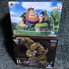 一番くじ ONE PIECE ワンピース フィギュア2個セット 未開封