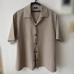 ITEMS URBAN RESEARCH 半袖シャツ ベージュ