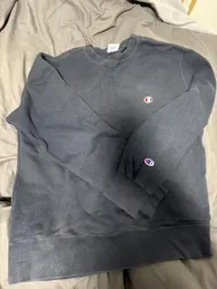 Champion ダークグレー クルーネックトレーナー