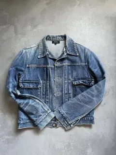 remake luster coating denim jacket - メルカリ