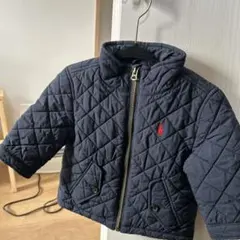 Ralph Lauren ネイビー キルティングジャケット 12M