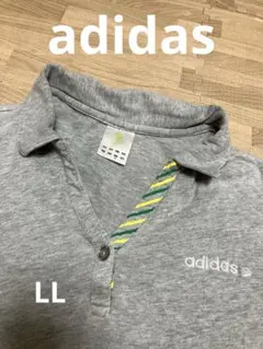 adidas アディダス レディースポロシャツ 綿100% L〜LL