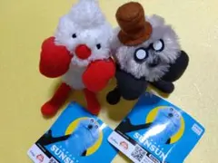 パペットスンスンひっかけマスコット　 　ノンノン＆ゾンゾン　2種セット