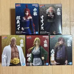 NARUTO 疾風伝 五影集結 vs うちはマダラ フィギュア 6体セット - メルカリ
