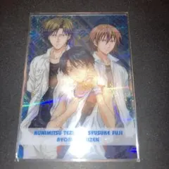 テニスの王子様　シャイニングクリアカード 手塚国光　不二周助　越前リョーマ　レア