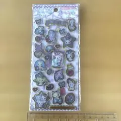 【平成レトロ】新品 サンリオ ジュエルペット ぷくぷく シール キラキラシール