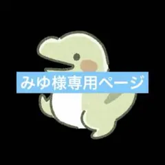 みゆ様専用ページ