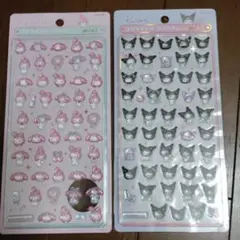 ボンボンドロップシール　ミニ　クロミ　マイメロディ　2品　サンリオ