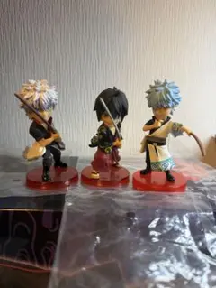 銀魂 ワーコレ 3体セット (坂田銀時・高杉晋助) ※外箱ダメージあり