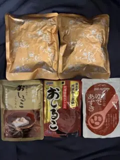 おしるこ3種と甘栗の詰め合わせのサムネイル
