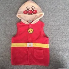 アンパンマン フード付きベスト 90cm