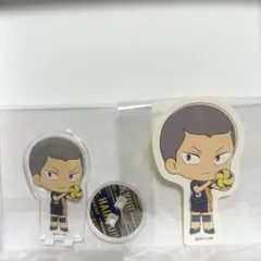 ハイキュー‼︎田中龍之介　アクスタ&ステッカー