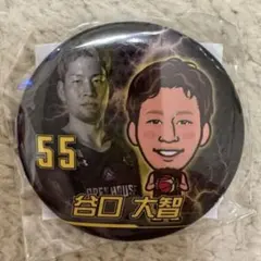 群馬クレインサンダーズ サンダーズガチャ 缶バッチ 谷口大智 DT