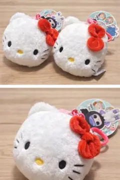 サンリオ ハローキティ ぬいぐるみ キーホルダー 新品 タグ付き レア