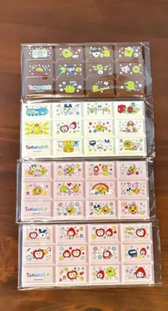 たまごっち チョコブロックシール　4シートセット