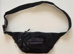 ボディーバッグ ショルダーバッグ 黒 ブラック ポケット