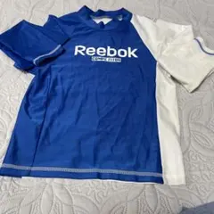 Reebok ラッシュガード 青/白