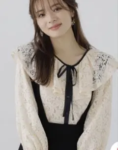 レースフリルブラウス propotion body dressingのサムネイル
