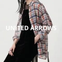 UNITED ARROWS オーガンジー プリントシャツ - メルカリ