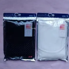 2枚　UNIQLO ヒートテック UネックT 半袖　L